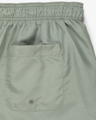 Shorts de Ba&ntilde;o Monocromo Largos