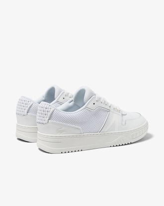 T&ecirc;nis masculino Lacoste L001 monocrom&aacute;tico em couro