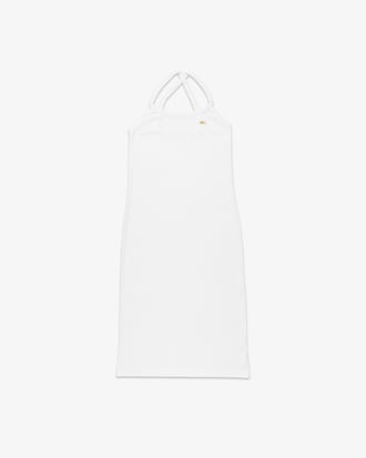 Vestido feminino canelado slim fit