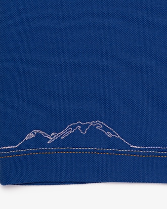 Camiseta Masculina Manga Curta com Modelagem Ampla em Petit Piqu&eacute;