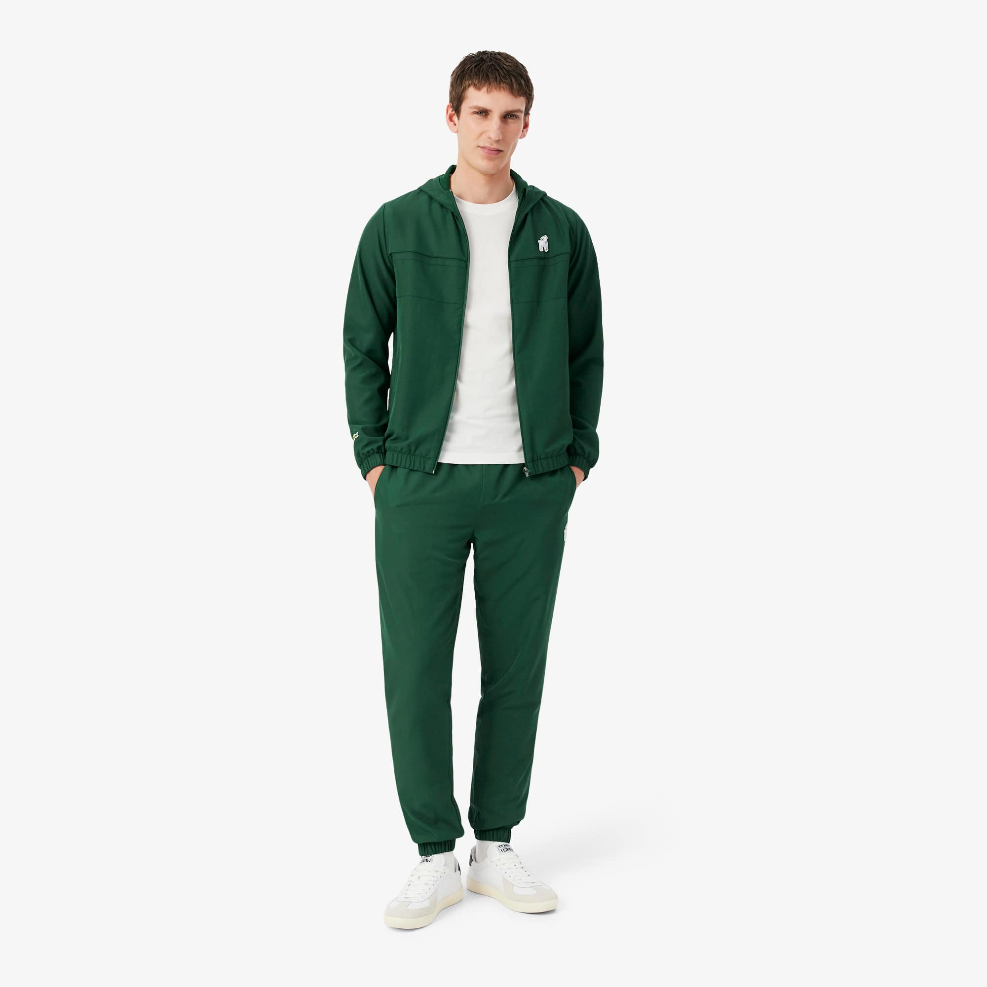LACOSTEセットアップ Calça de Moletom GOAT Lacoste x Novak Djokovic - Coleção de Tênis