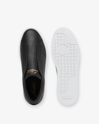 T&ecirc;nis Masculinos Linecourt em Couro &ndash; Slip-On