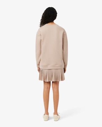 Vestido tipo buzo de algod&oacute;n oversize