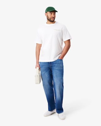 Camiseta de Algod&atilde;o Bordada