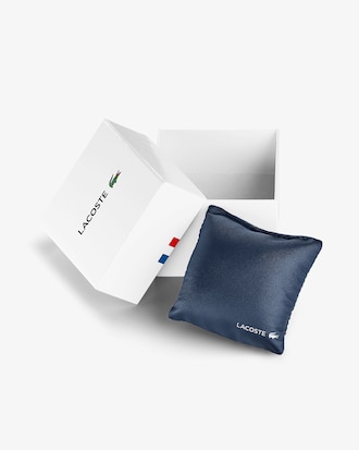 Reloj De Hombre Lacoste 12.12 - Con Correa De Silicona Blanca