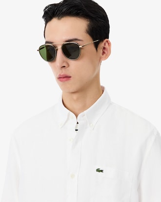 Camisa de Lino Fit Regular