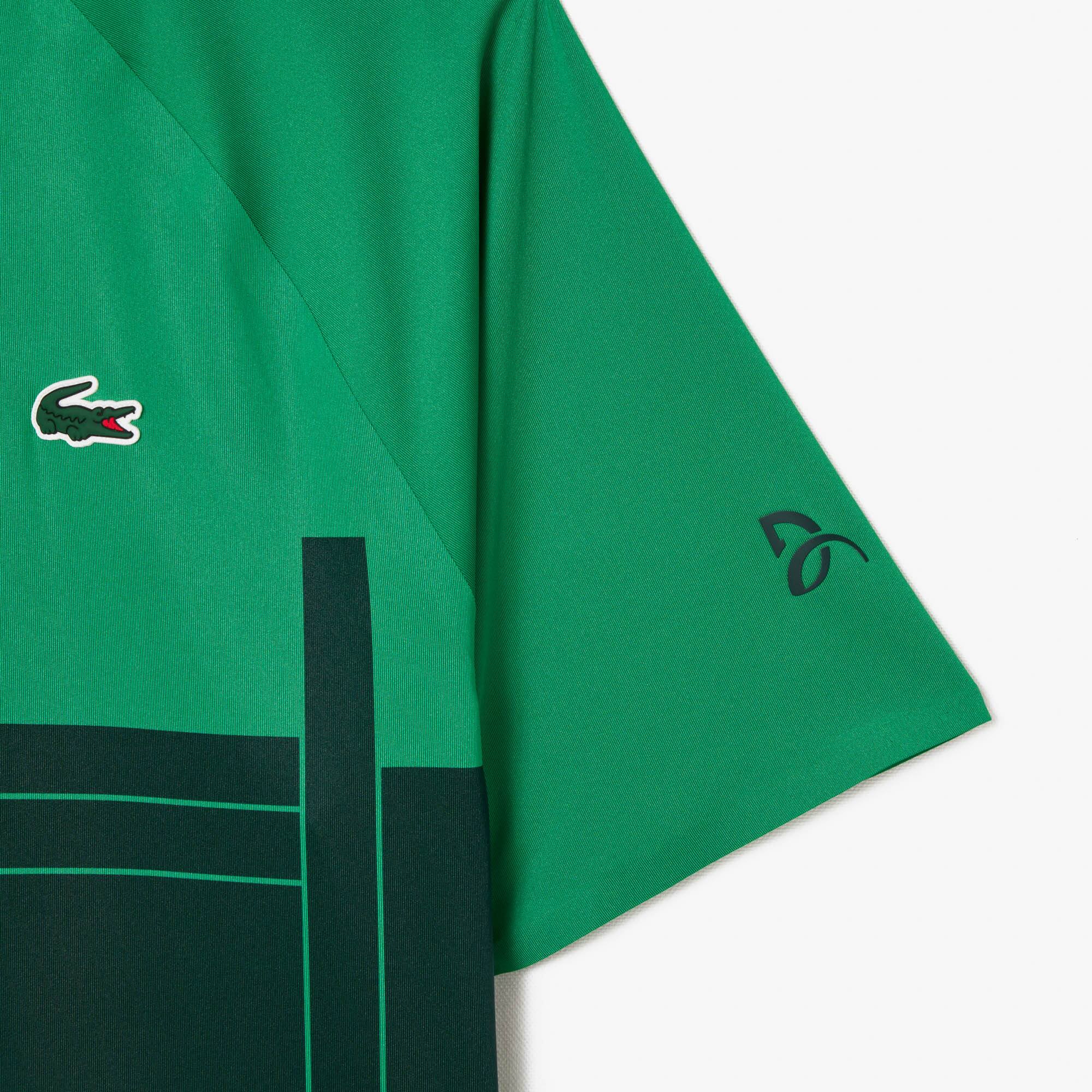 Polo Esportiva de Tênis Lacoste x Novak Djokovic Ultra-Dry
