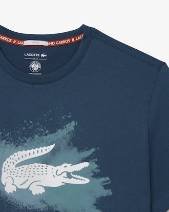 Camiseta Masculina Manga Curta Roland Garros Sport