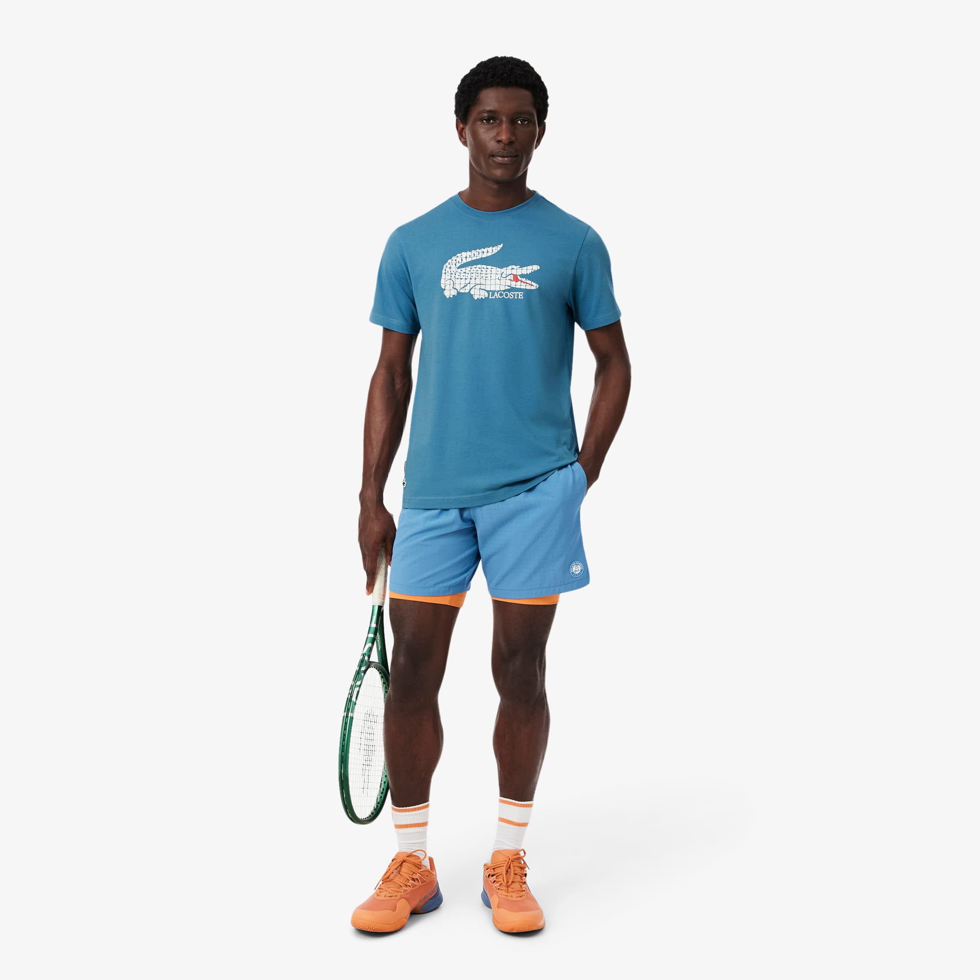 ラッコ Camiseta de Tênis Edição Roland-Garros - Camisetas Masculinas