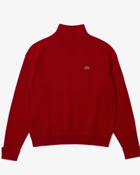 Su&eacute;ter feminino em l&atilde; com gola alta