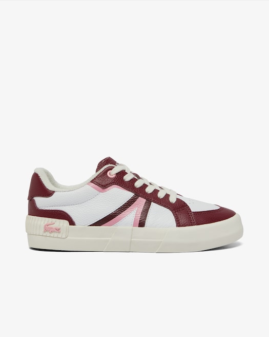 Burgundy / White