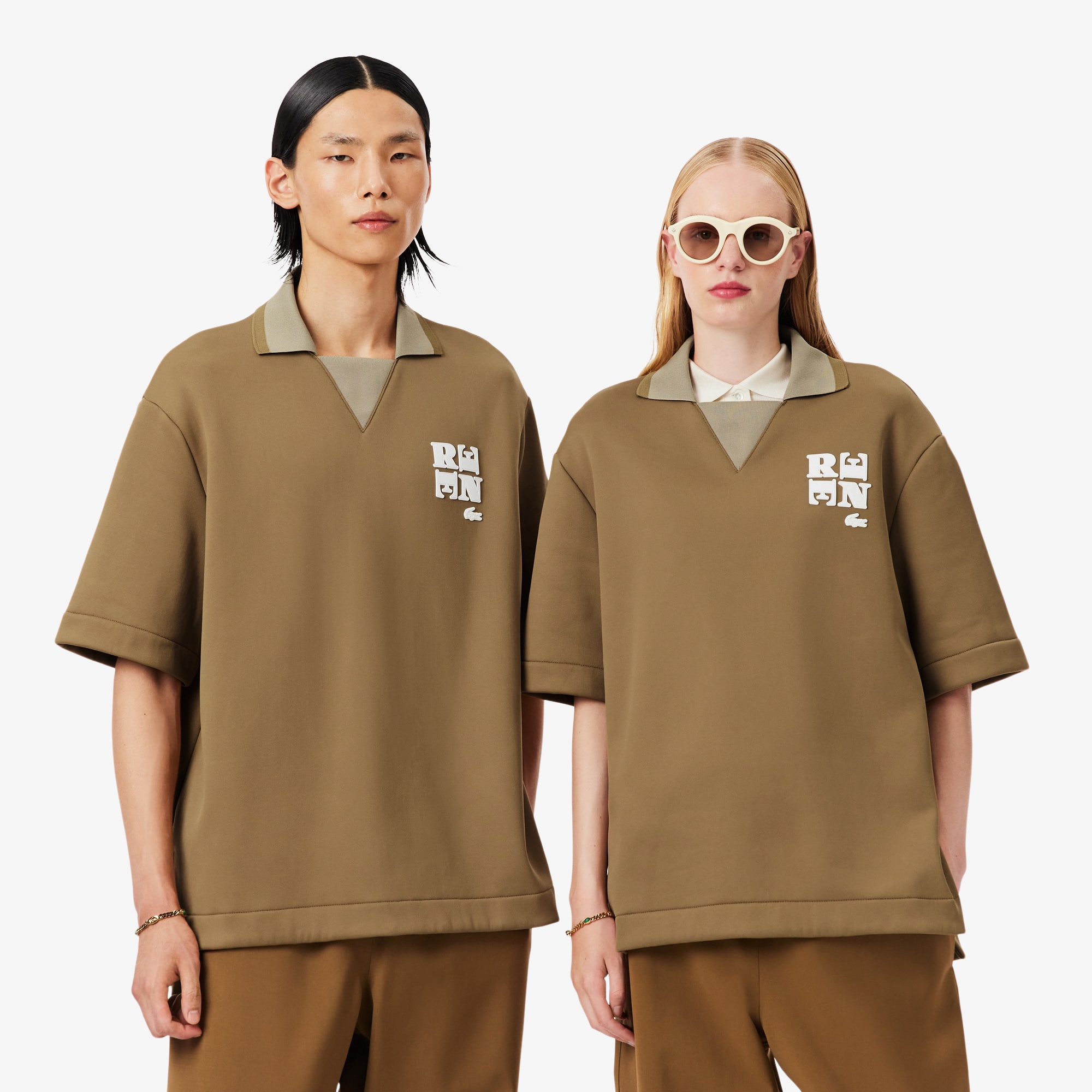 Camisa Polo Oversized em Cetim Runway - Lacoste - Novidades 2026