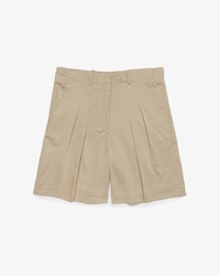 Bermuda de Gabardine de Algod&atilde;o Oversized