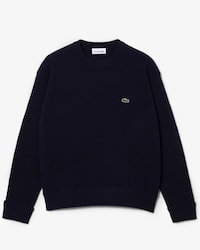 Sweater De Lana Punto Musgo Fit Relajado