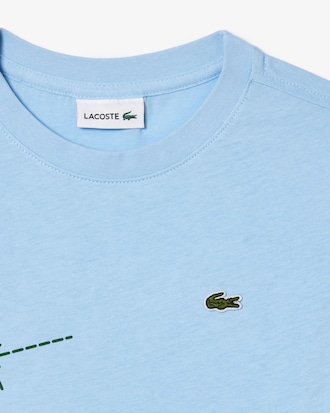 Remera De Algodón Con Estampa De Cocodrilo