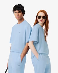 Camiseta de Malha Pesada de Caimento Folgado