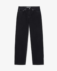 Cal&ccedil;a Jeans Indigo de Corte Reto com 5 Bolsos