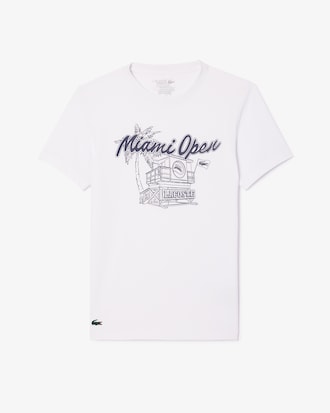 Remera Deportiva De Tenis Miami Open Edition Uv50 Ultra Dry