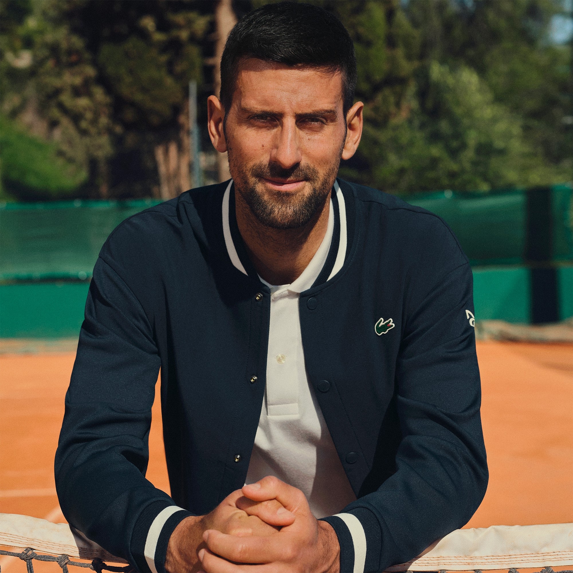Jaqueta Lacoste Tennis x Novak Djokovic - Vestuário