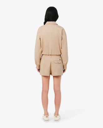 Cotton Gabardine Bermuda Shorts