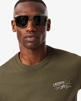 Camiseta de Malha Estampada M&uacute;ltipla