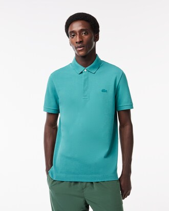 Polo Regular Fit Paris em Piqué Stretch