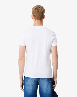 Remera De Algod&oacute;n Pima Con Cuello En V