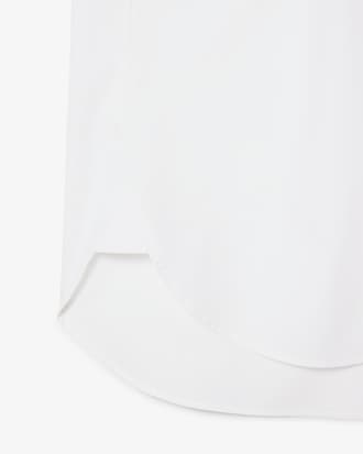 Camisa oversized de popel&iacute;n de algod&oacute;n