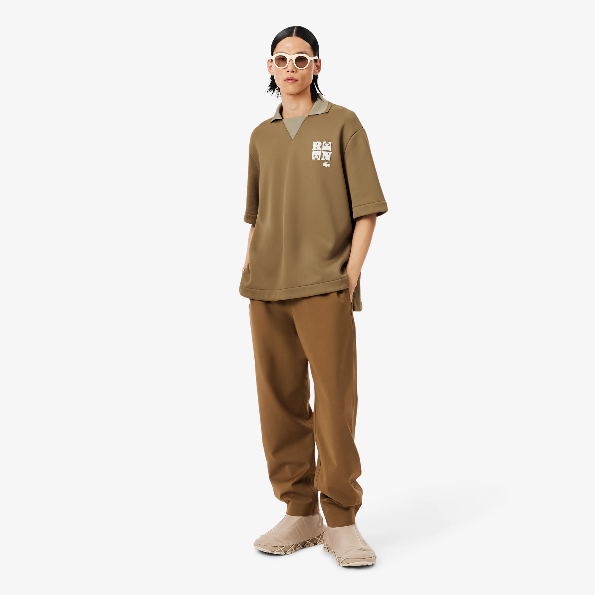 Camisa Polo Oversized em Cetim Runway - Moda Masculina - Novidades