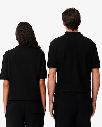 Polo L.12.12 De Piqu&eacute; Con Emblema Fit Holgado