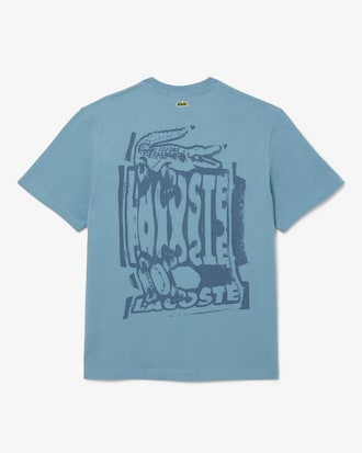 Camiseta Gr&aacute;fica em Malha de Algod&atilde;o 