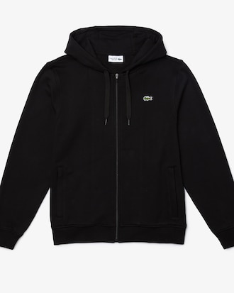 Moletom com Ziper e Capuz Sport Lacoste