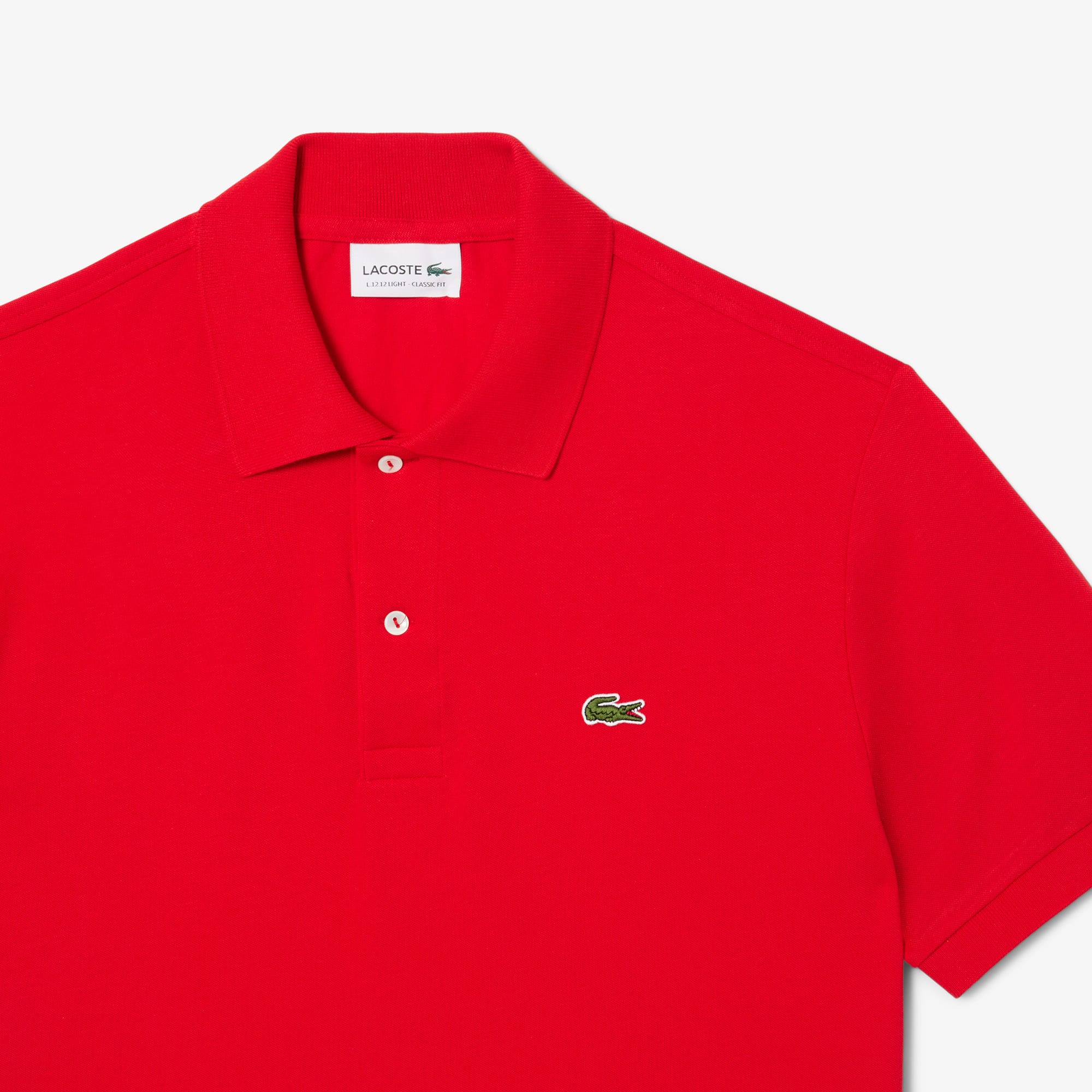 lidnm Te/Ca Milled Light Polo Lサイズ Camisa de Algodão Polo L.12.12 Light em Piqué Lacoste