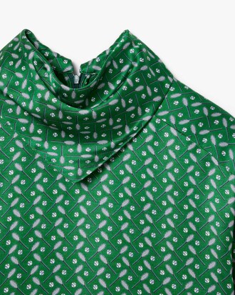 Camisa Oversize Estampada de Pasarela