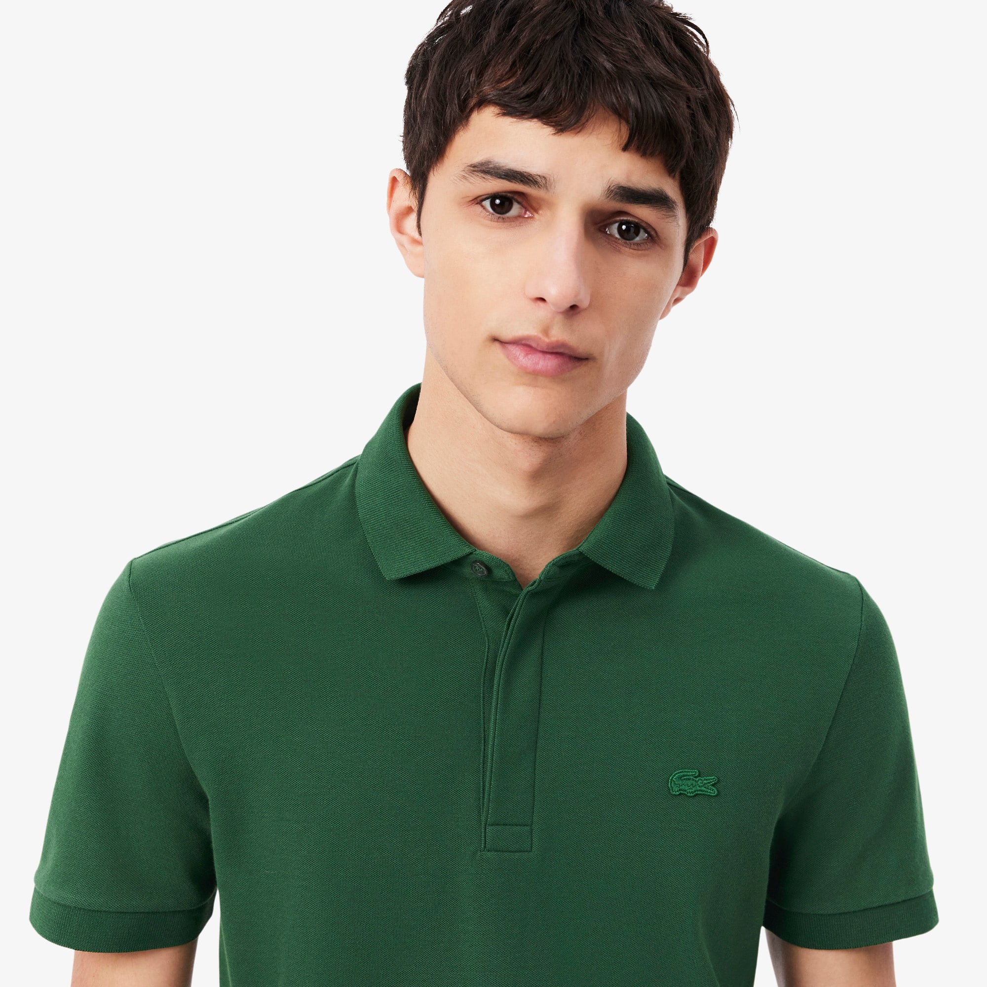 Polo Regular Fit Paris em Piqué Stretch - Lacoste - Novidades 2026