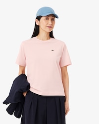 Camiseta de Algod&atilde;o com Caimento Relaxado