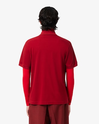 Polo de piqu&eacute; de seda de corte cl&aacute;sico Runway
