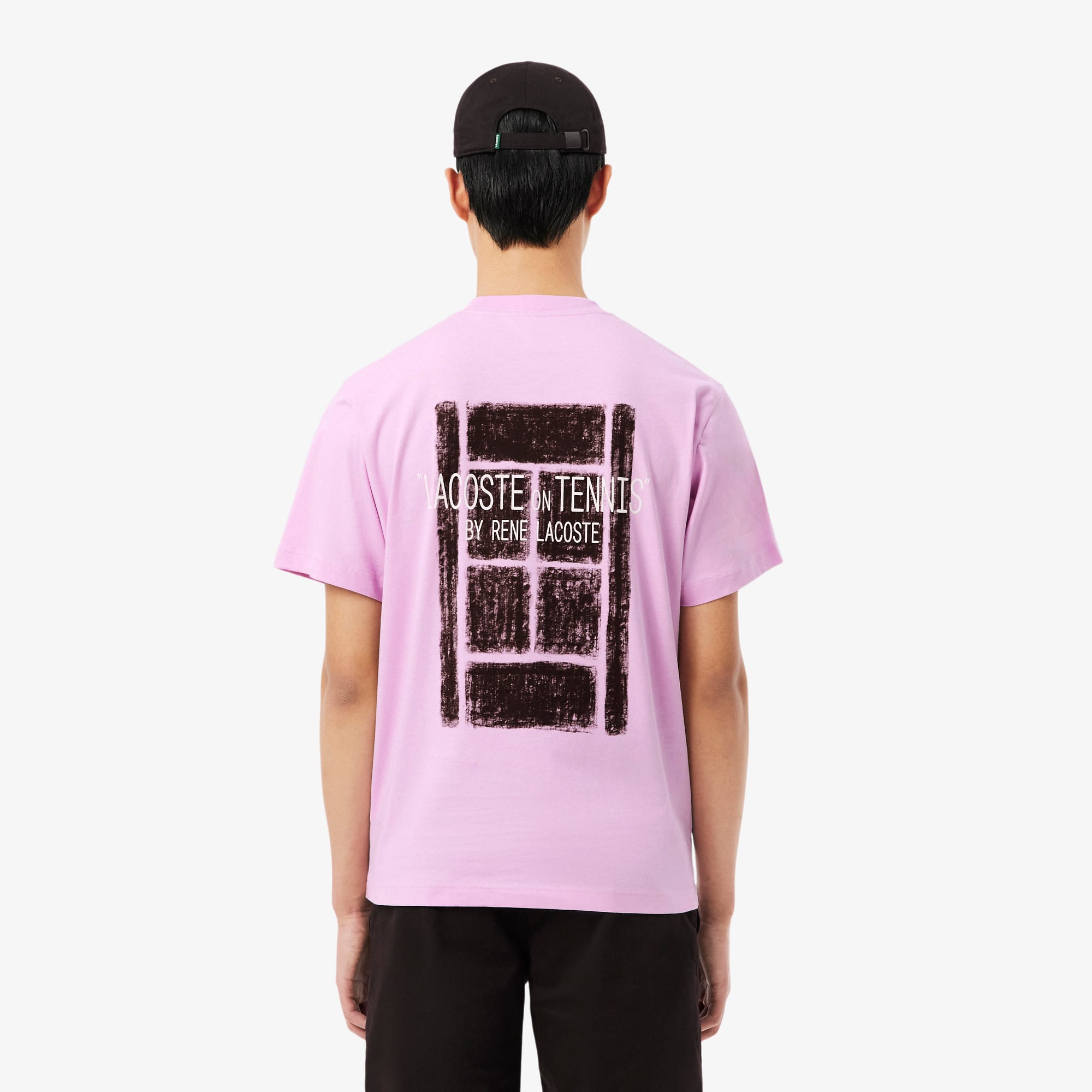 Camiseta de Algodão texturizada Estampada
