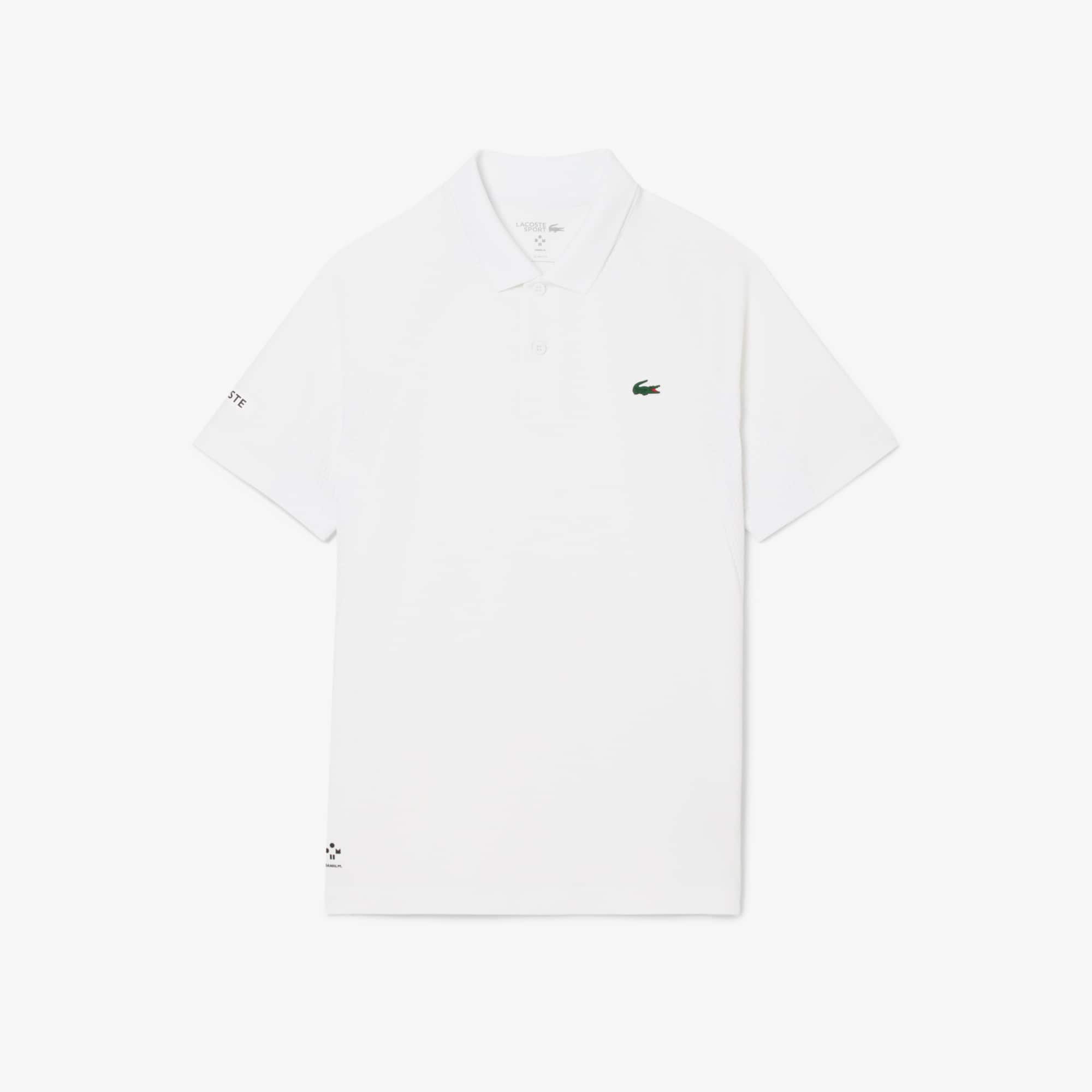 Camisa de Poliester Polo Lacoste Tennis x Daniil Medvedev