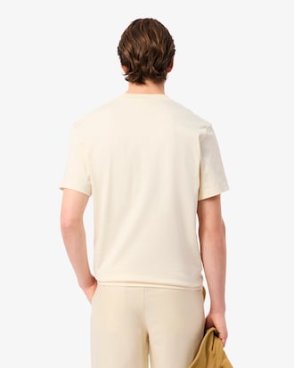 Remera de Algod&oacute;n Pesado con Marca Bordada