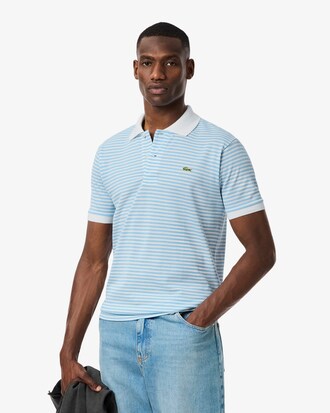 Polo L.12.12 Petit Piqu&eacute; A Rayas Fit Cl&aacute;sico