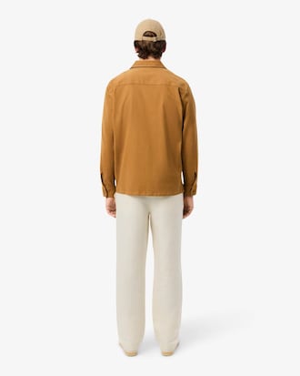 Cal&ccedil;a de Sarja de Linho de Caimento Regular