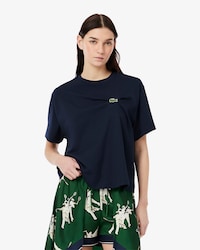 Remera De Algod&oacute;n Drapeada Oversized