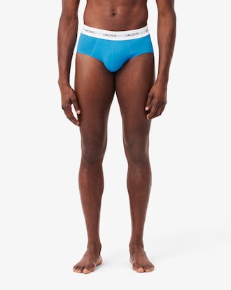 Cueca Slip em Algod&atilde;o com Elastano