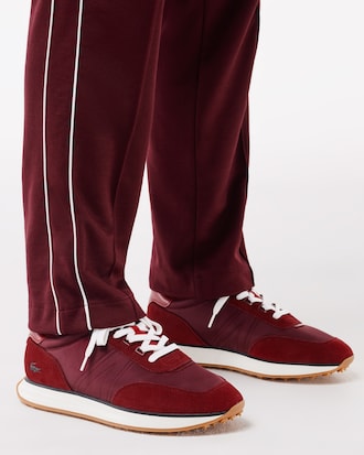 Sapatilhas masculinas de couro e tecido L-Spin