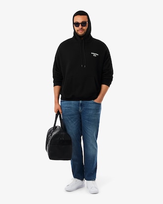 Moletom de Capuz de Velo de L&atilde; de Estampa M&uacute;ltipla