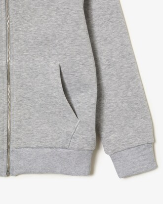 Moletom infantil Lacoste SPORT Tennis em fleece com zíper