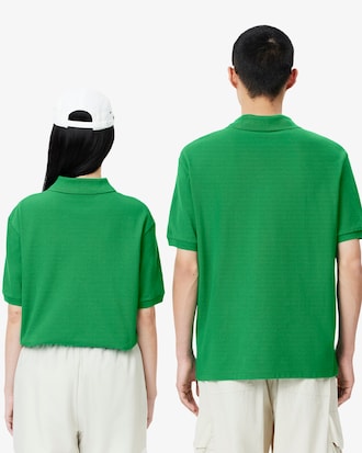 Polo Loose Fit L.12.12 com emblema