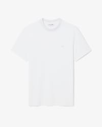 Camiseta piqu&eacute; com marca de jacquard