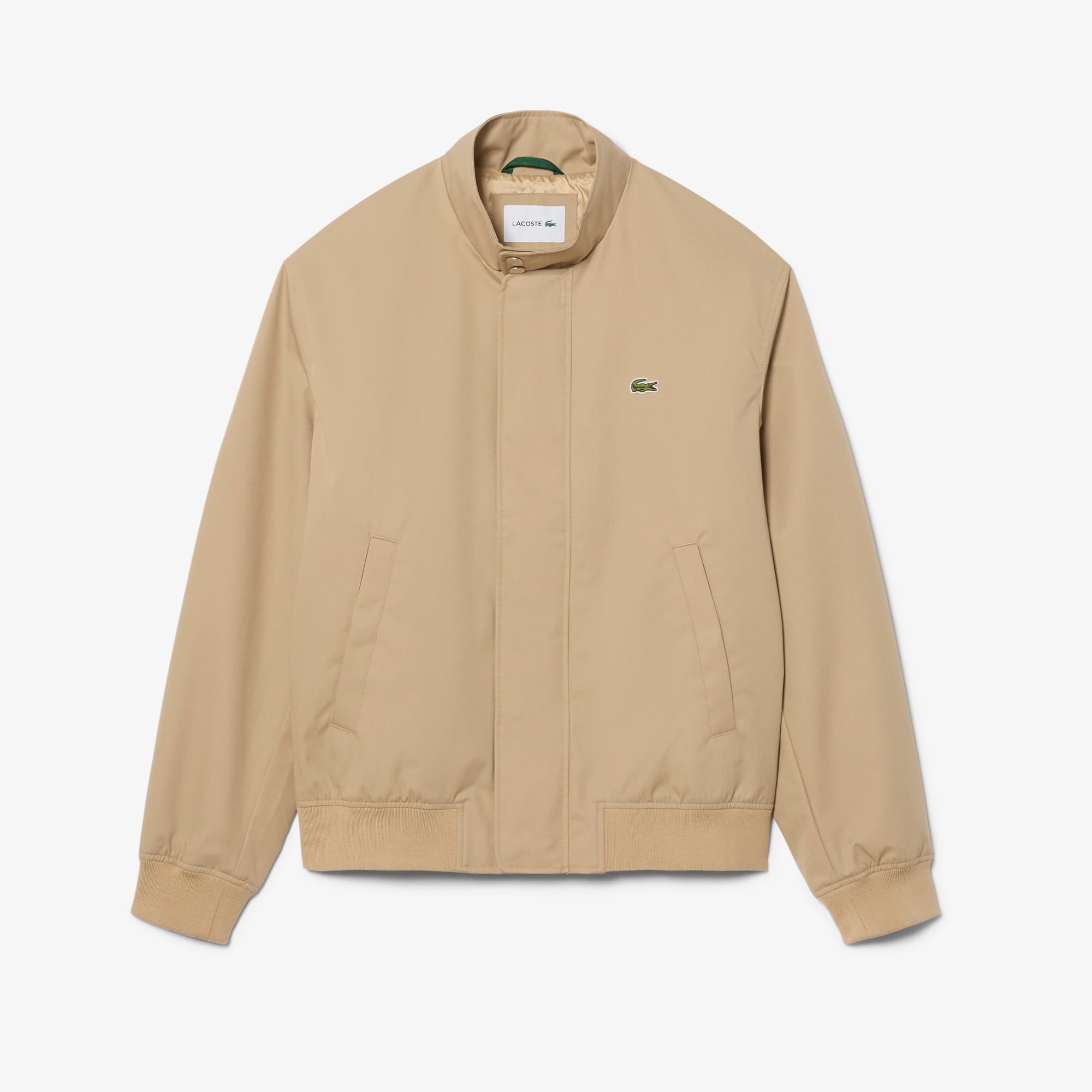 LACOSTE × BEAMS Harrington Jacket Jaqueta Harrington em Sarja Repelente à Água - Jaquetas & Casacos